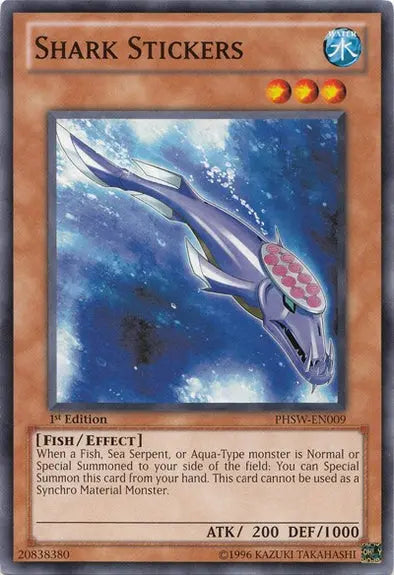 Shark Stickers - Common - Yu-Gi-Oh King Gaming