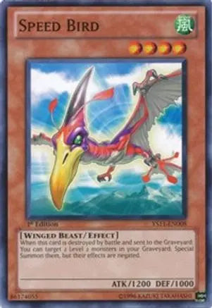 Speed Bird - Common - Yu-Gi-Oh King Gaming
