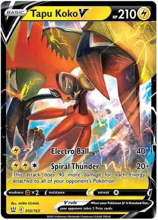 Tapu Koko V - 50/163 - Ultra Rare King Gaming
