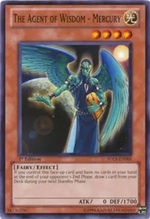 The Agent Of Wisdom - Mercury - Common - Yu-Gi-Oh King Gaming
