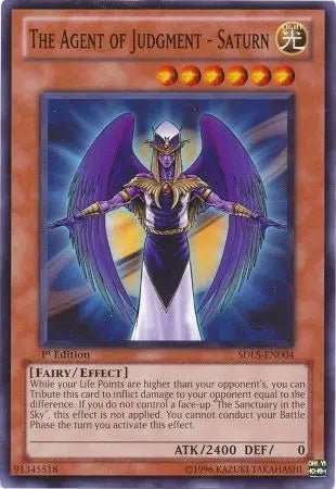 The Agent of Judgement - Saturn - Common - Yu-Gi-Oh King Gaming