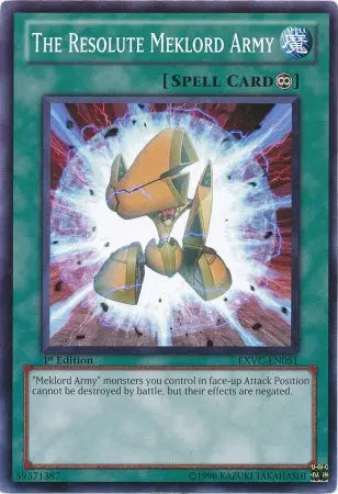 The Resolute Meklord Army - Common - Yu-Gi-Oh King Gaming