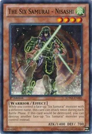 The Six Samurai - Nisashi - Common - Yu-Gi-Oh King Gaming
