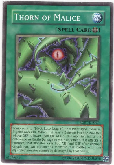Thorn Of Malice - Common - Yu-Gi-Oh King Gaming