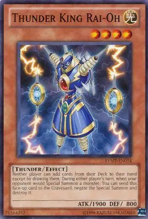 Thunder King Rai-Oh - Common - Yu-Gi-Oh King Gaming