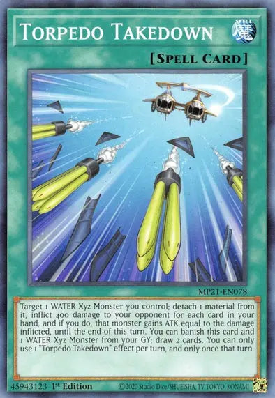 Torpedo Takedown - Common - Yu-Gi-Oh King Gaming