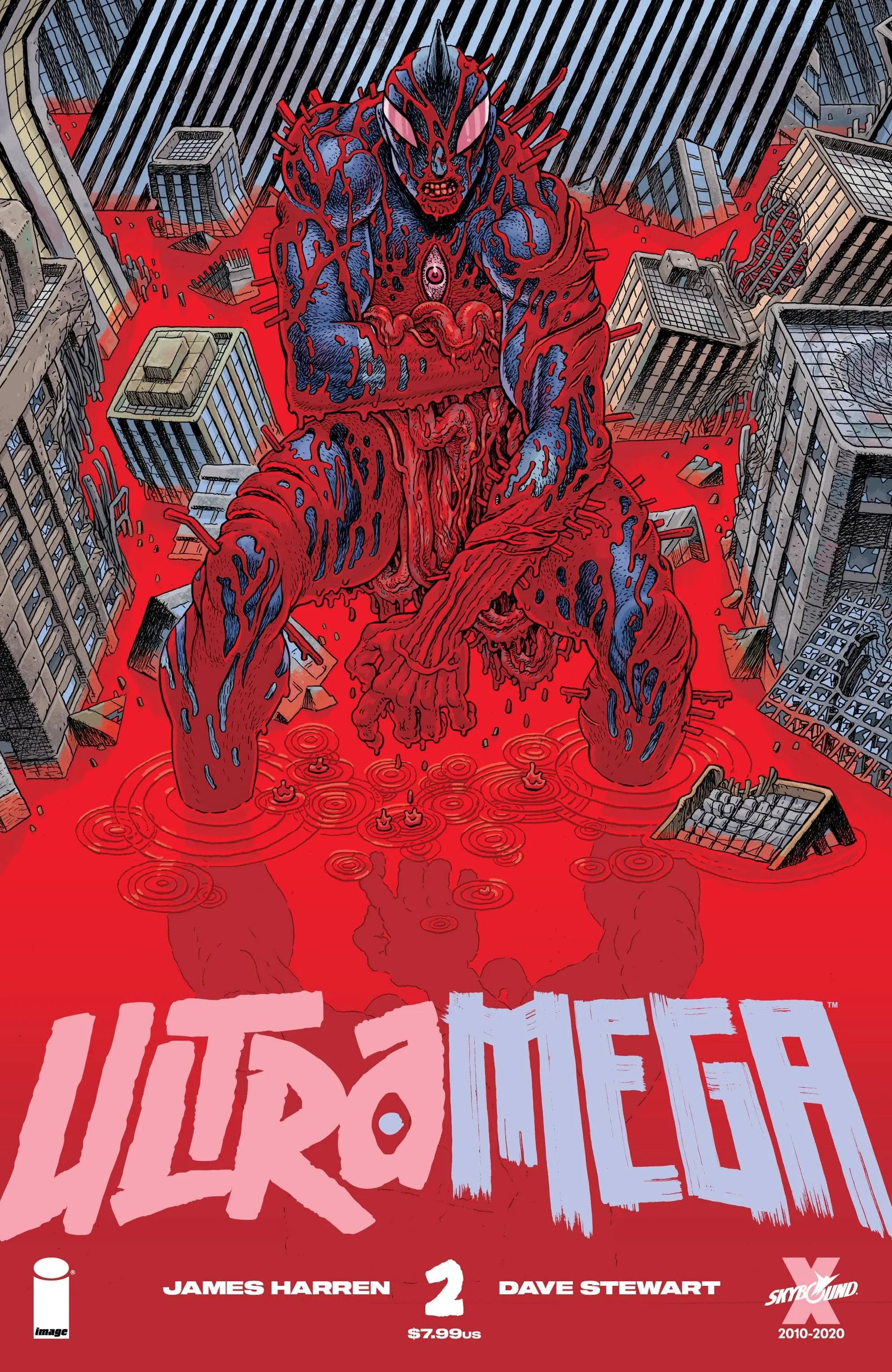 UltraMega By James Harren #2 CVR B Bertram King Gaming