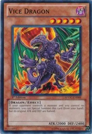 Vice Dragon - Common - Yu-Gi-Oh King Gaming