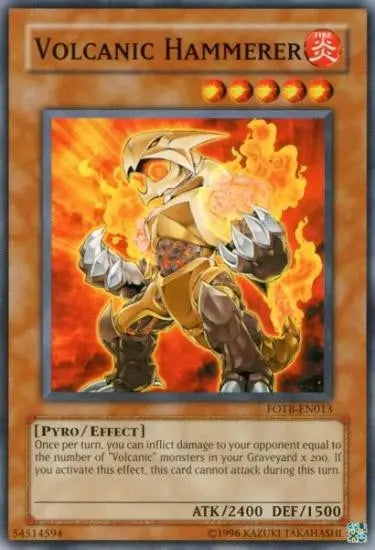 Volcanic Hammerer - Common - Yu-Gi-Oh King Gaming