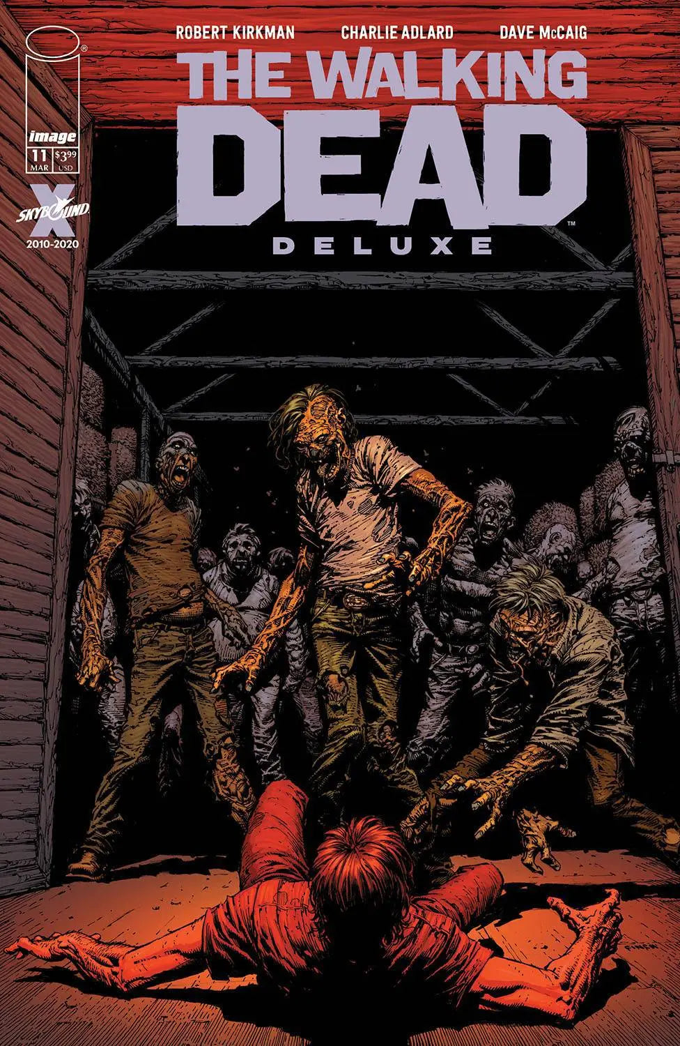 Walking Dead DLX #11 CVR A Finch & Mccaig King Gaming