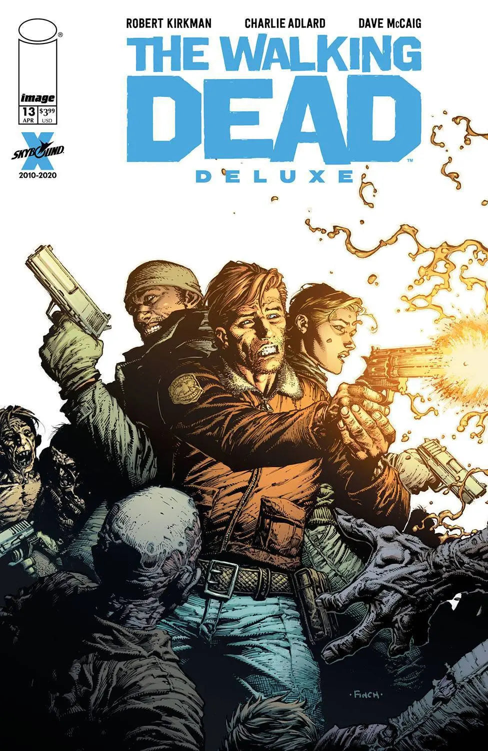 Walking Dead DLX #13 CVR A Finch & Mccaig King Gaming