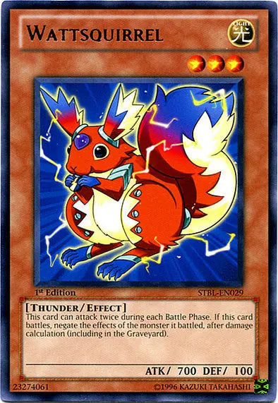 Wattsquirrel - Rare - Yu-Gi-Oh King Gaming