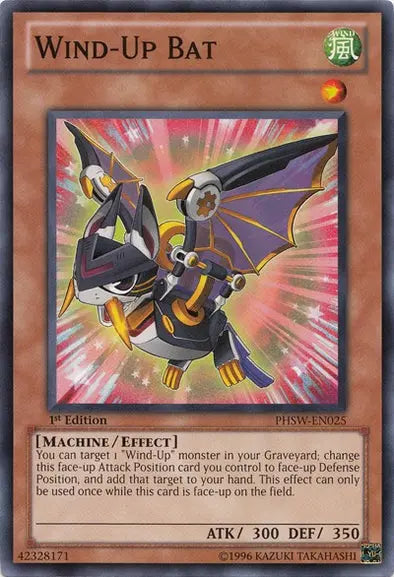 Wind-Up Bat - Common - Yu-Gi-Oh King Gaming