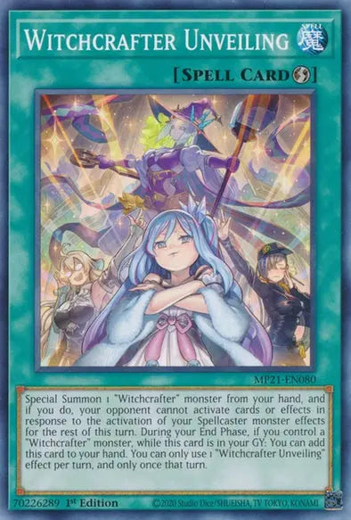 Witchcrafter Unveiling - Common - Yu-Gi-Oh King Gaming