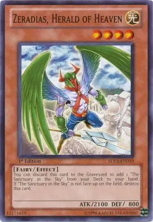 Zeradias, Herald Of Heaven - Common - Yu-Gi-Oh King Gaming