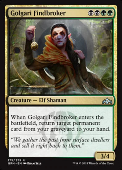 Golgari Findbroker - U #175 King Gaming