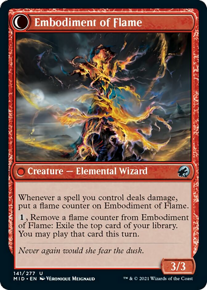 Embodiment of Flame - NM - U King Gaming