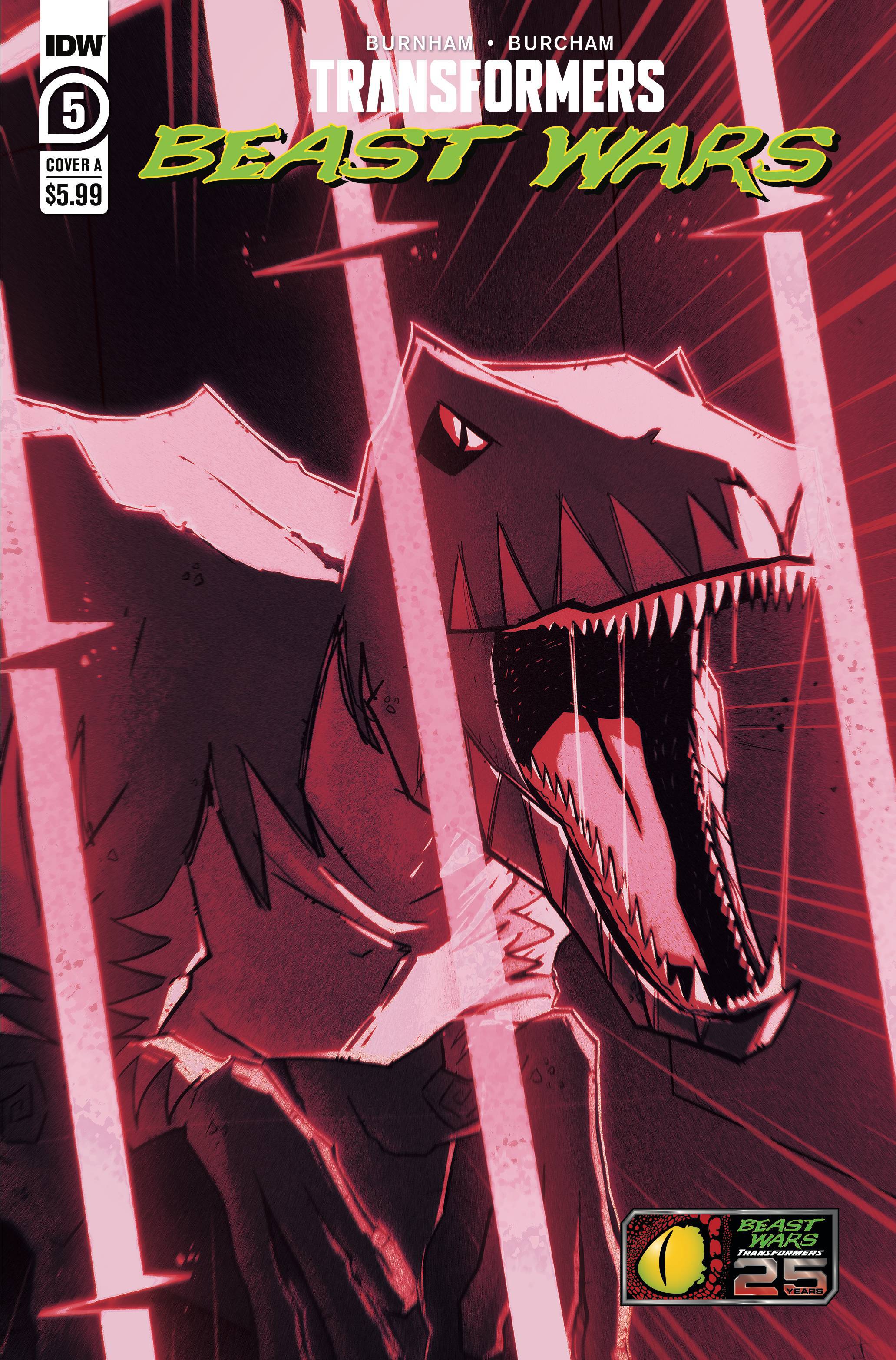 Transformers Beast Wars #5 CVR A Josh Burcham King Gaming