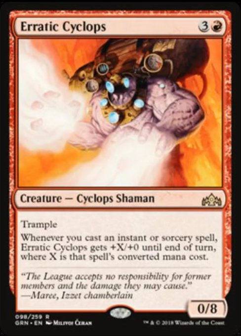 Erratic Cyclops - NM - R King Gaming