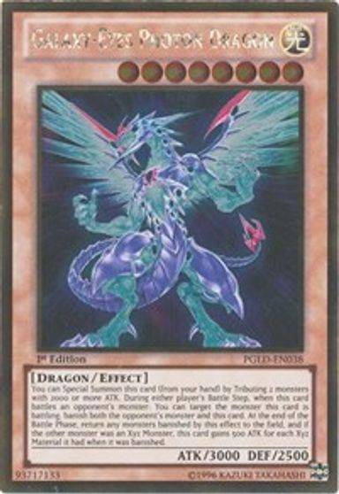 Galaxy-Eyes Photon Dragon - NM - 1st Edition Gold Rare King Gaming
