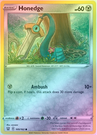 Honedge - NM Common Reverse Holo King Gaming