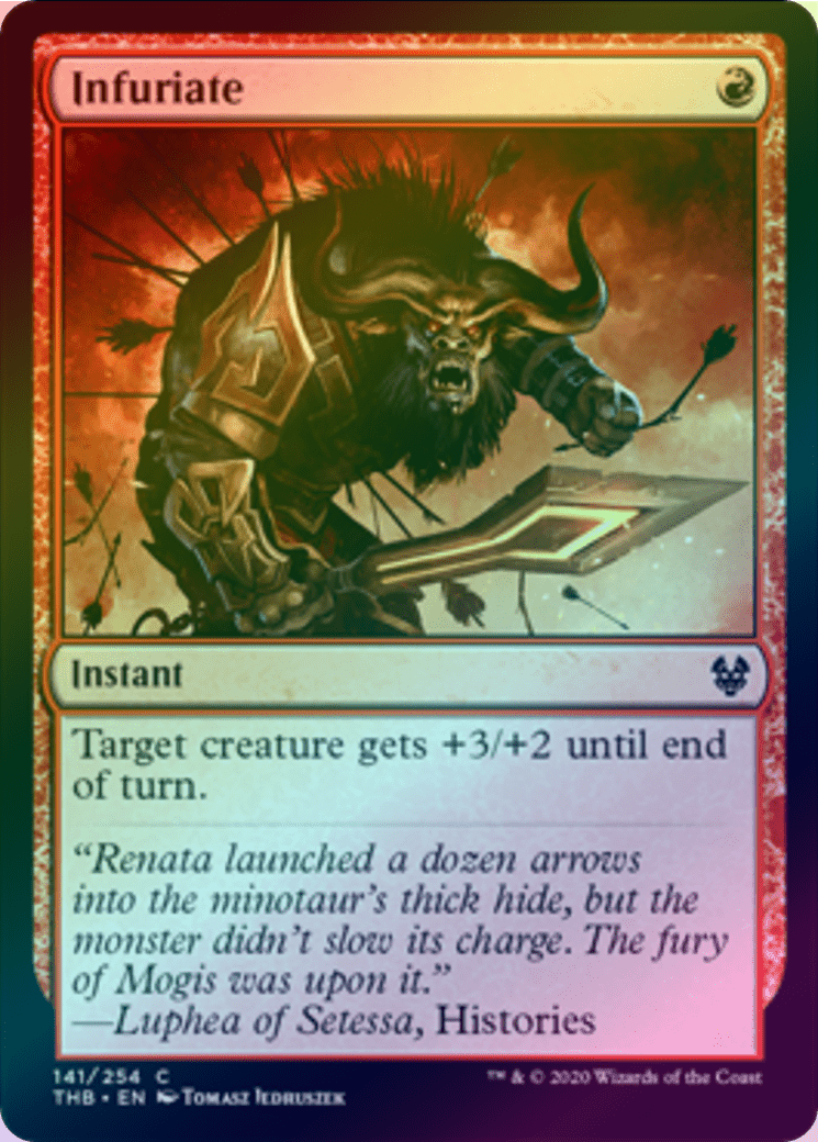 Infuriate - NM C Foil King Gaming