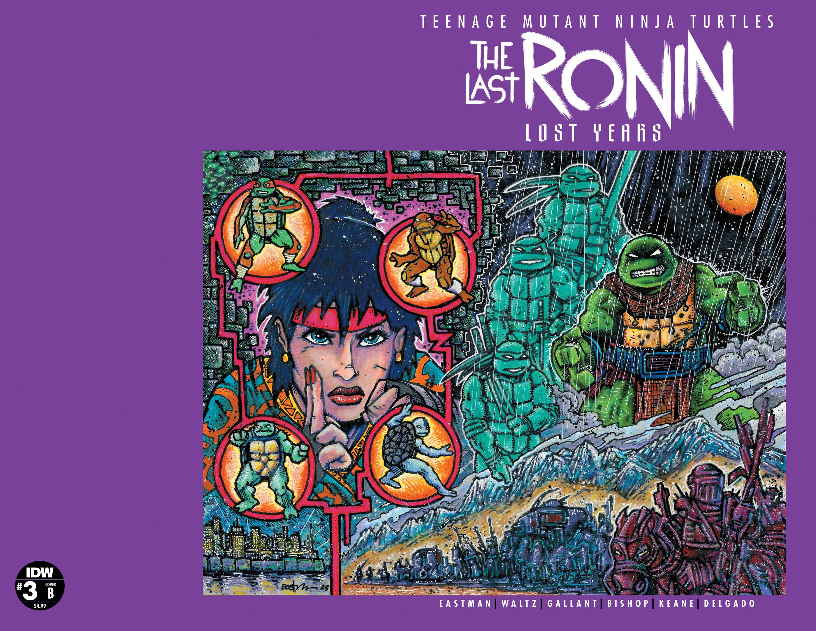 TMNT LAST RONIN LOST YEARS #3 CVR B EASTMAN BISHOP - King Gaming