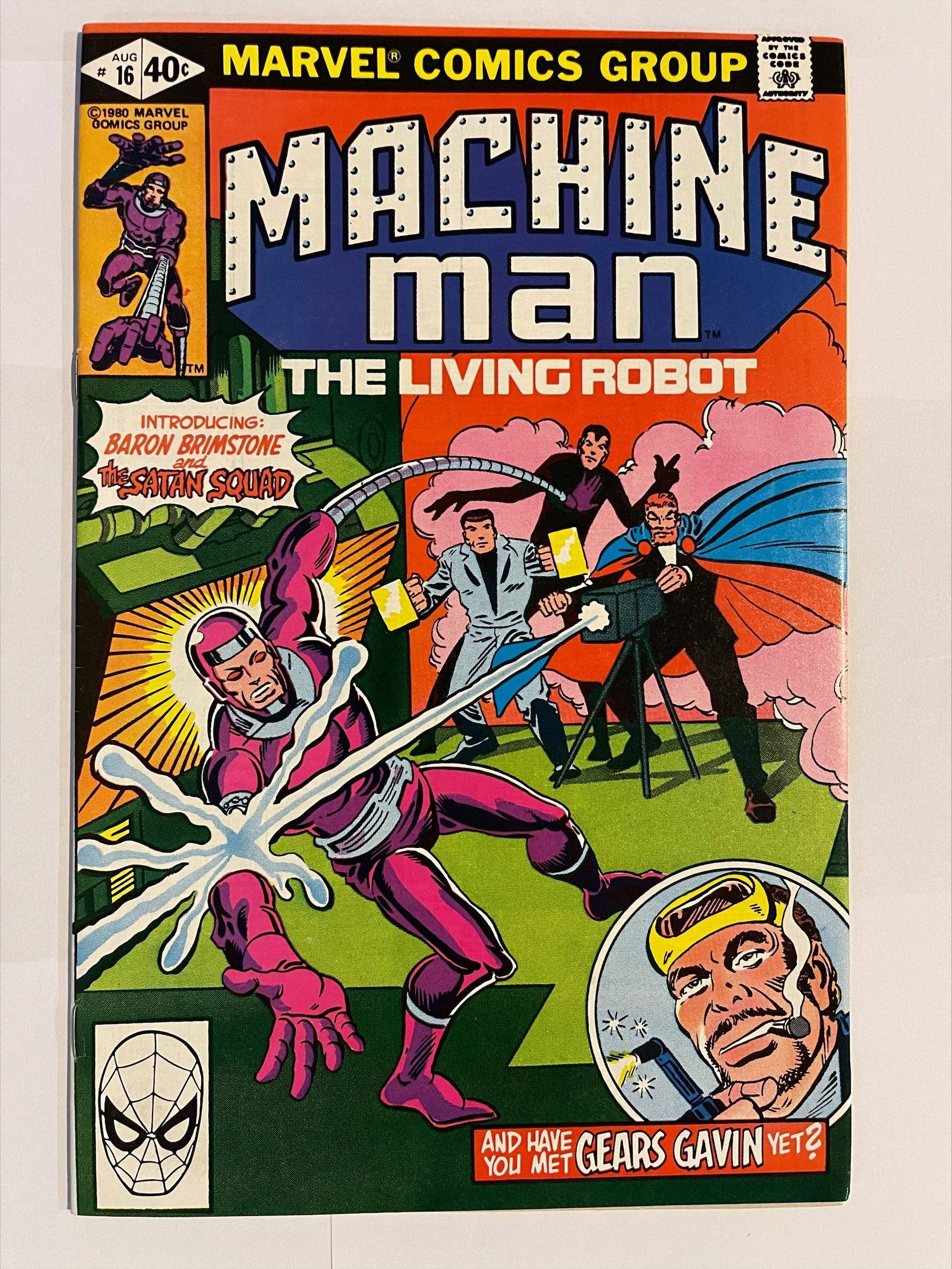 Machine Man #16 Marvel Comics 1980 VF/NM King Gaming
