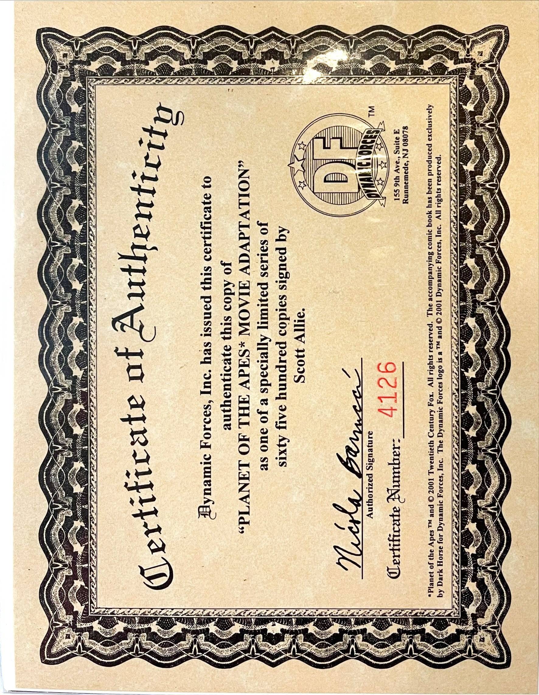 Planet of the Apes The Human War #3 DF Dynamic Forces Foil Variant - NM King Gaming