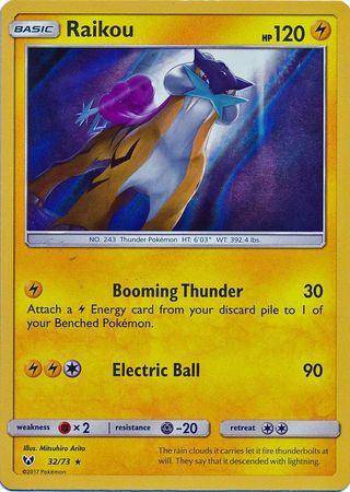 Raikou - NM Rare Holo King Gaming