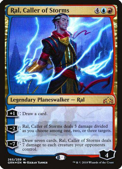Ral, Caller of Storms - NM Foil King Gaming