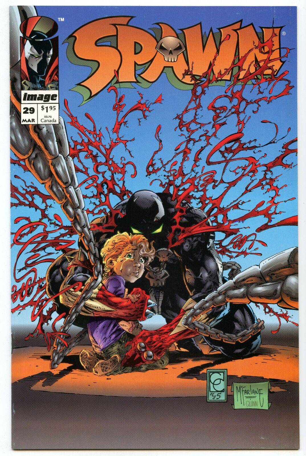 Spawn 29 Mar 1995 NM King Gaming