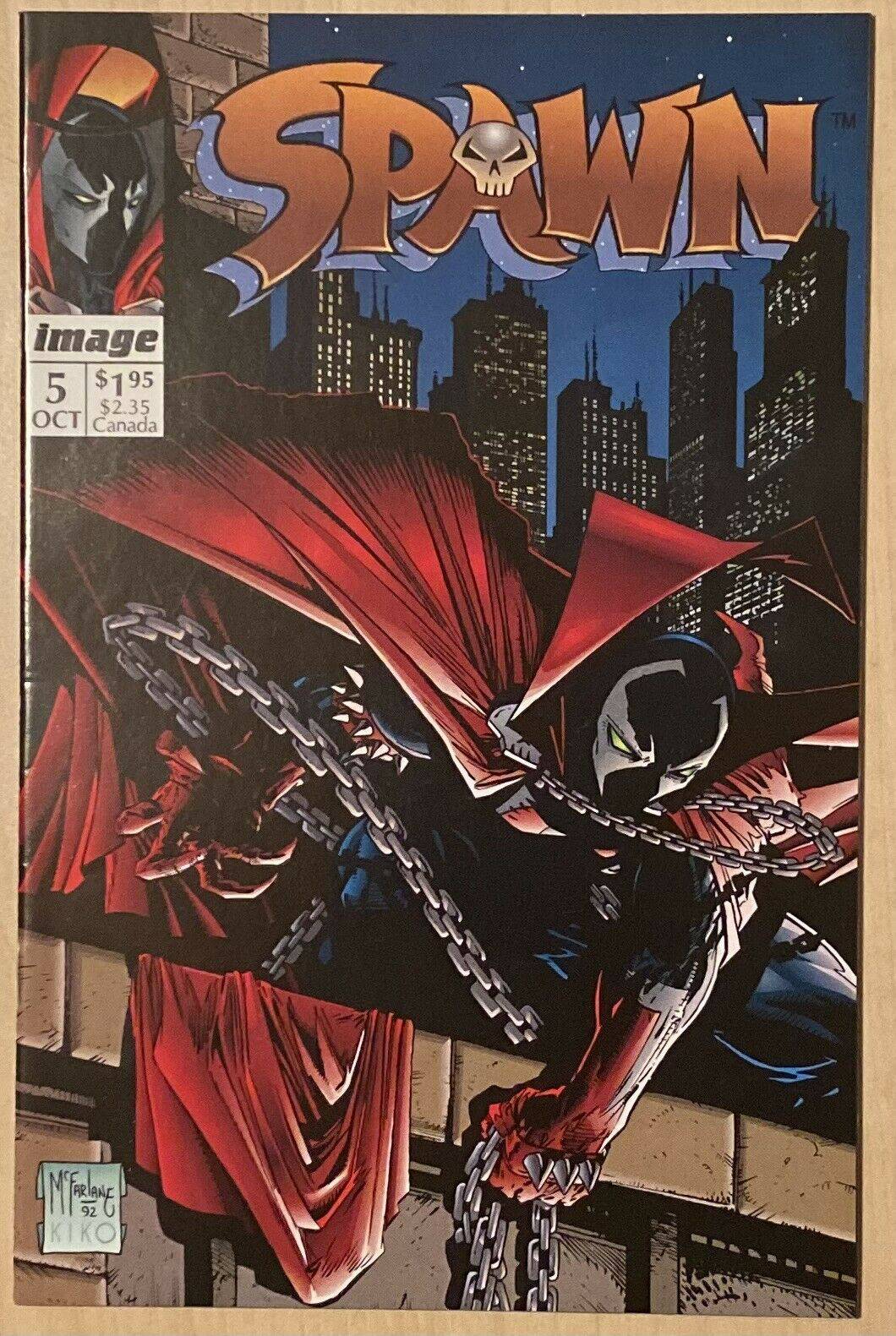 1992 Spawn #5 Todd McFarlane King Gaming