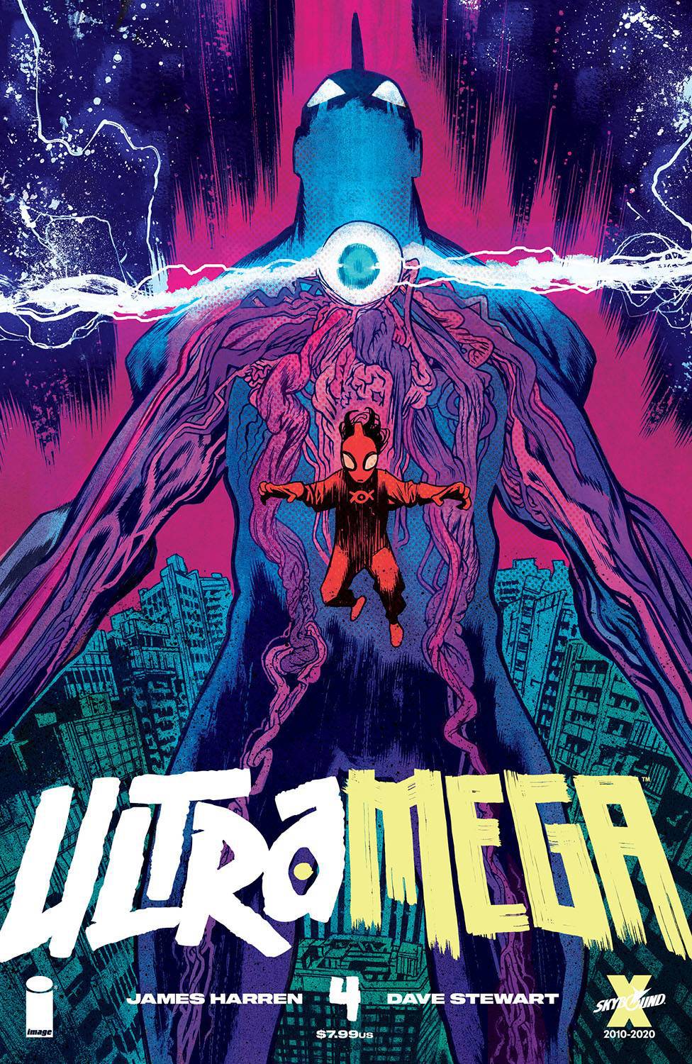 Ultramega By James Harren #4 CVR A Harren King Gaming