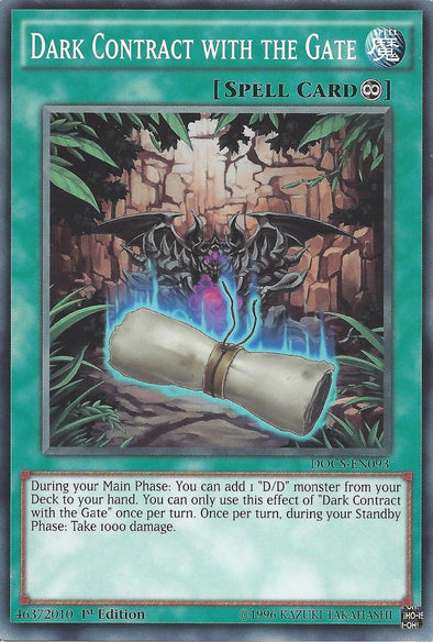 Dark Contract With The Gate - Common - King Gaming 