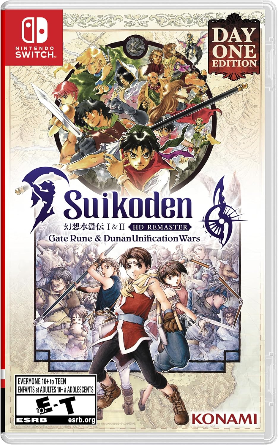 Suikoden I & II HD Remaster - Nintendo Switch - HD Remaster Edition - Pre Order