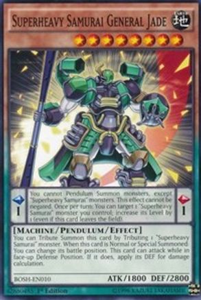 Superheavy Samurai General Jade - Common - King Gaming 