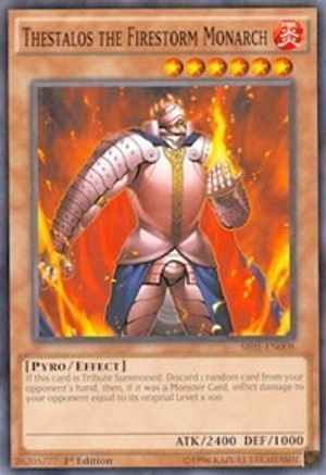 Thestalos The Firestorm Monarch - Common - King Gaming 