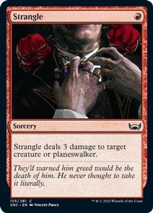 Strangle - #125 - C - King Gaming 