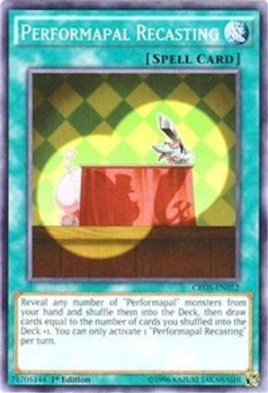 Performapal Recasting - Common - King Gaming 