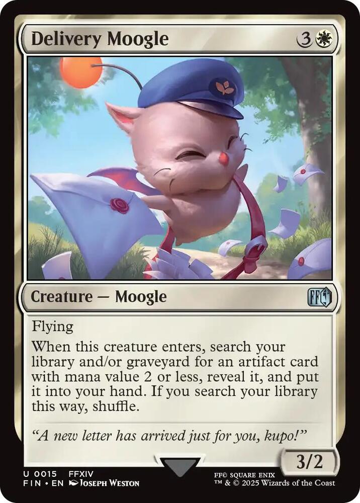 Delivery Moogle - FINAL FANTASY - Geeked Out Goods