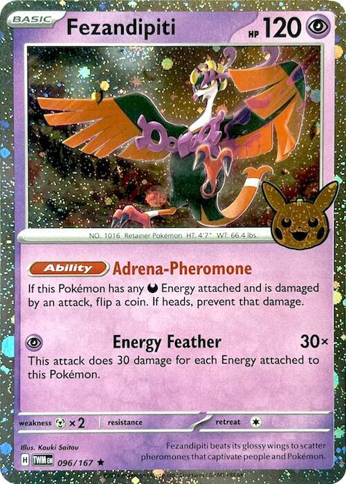 Fezandipiti (Cosmos Holo) - 096/167 - Holo Rare - Geeked Out Goods