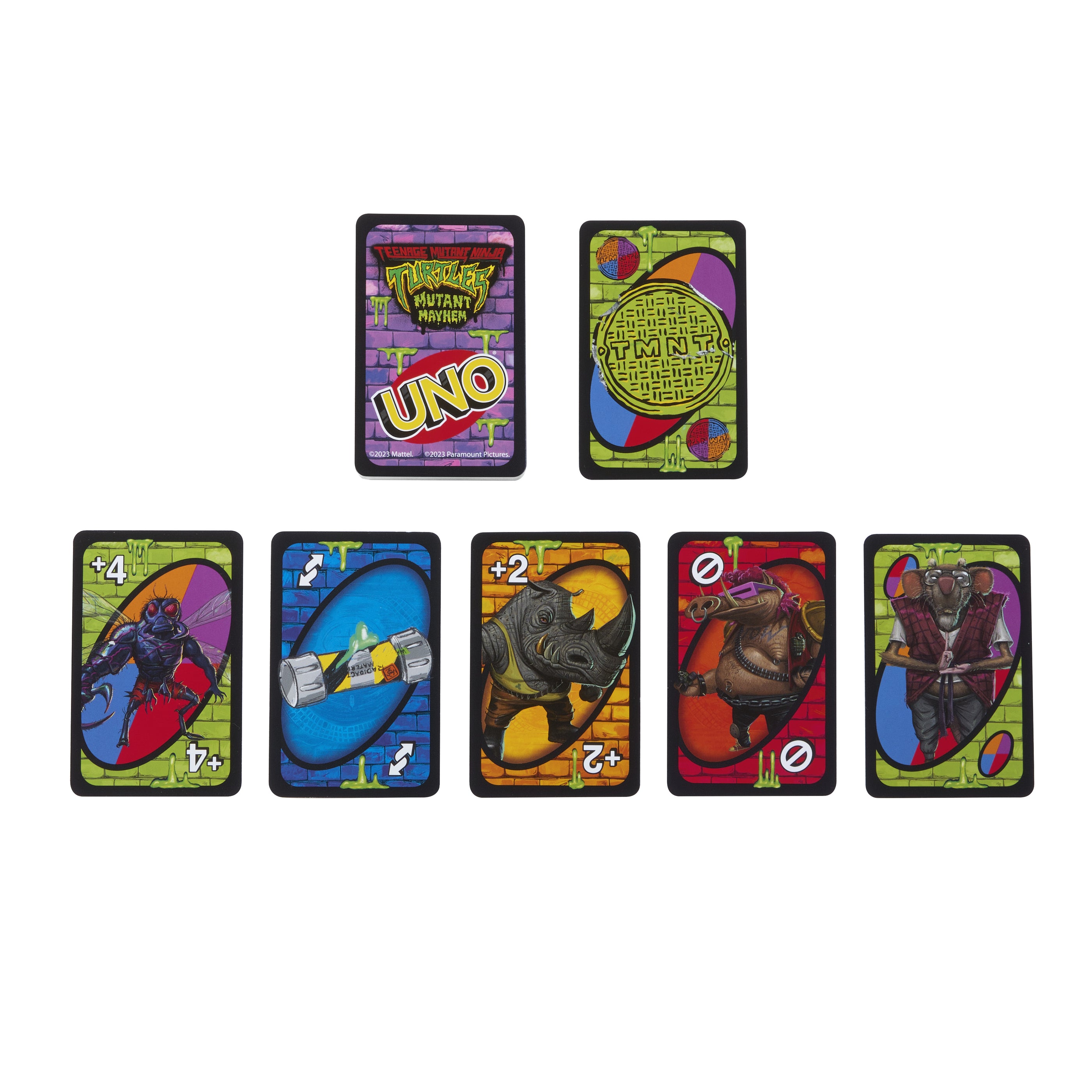 UNO TEENAGE MUTANT NINJA TURTLES CARD GAME