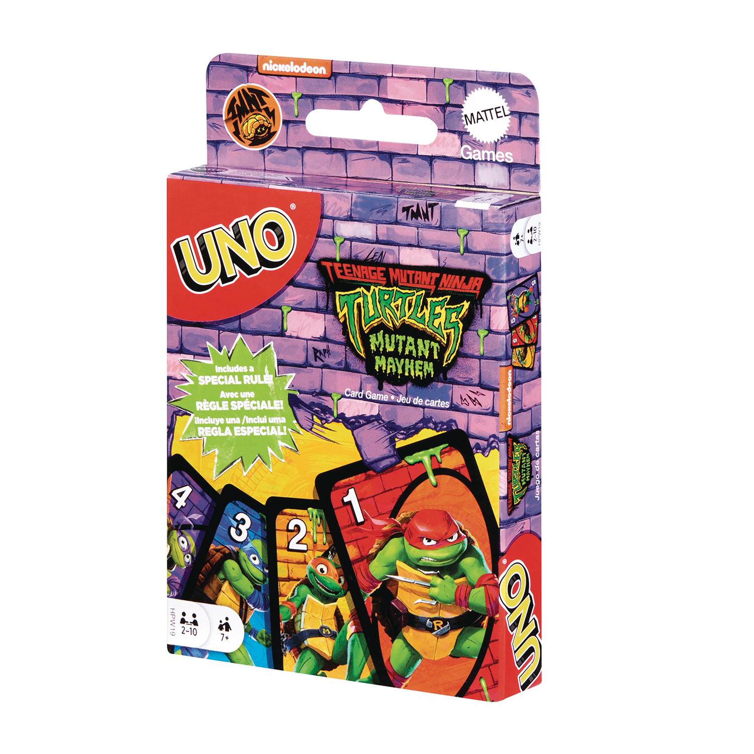 UNO TEENAGE MUTANT NINJA TURTLES CARD GAME