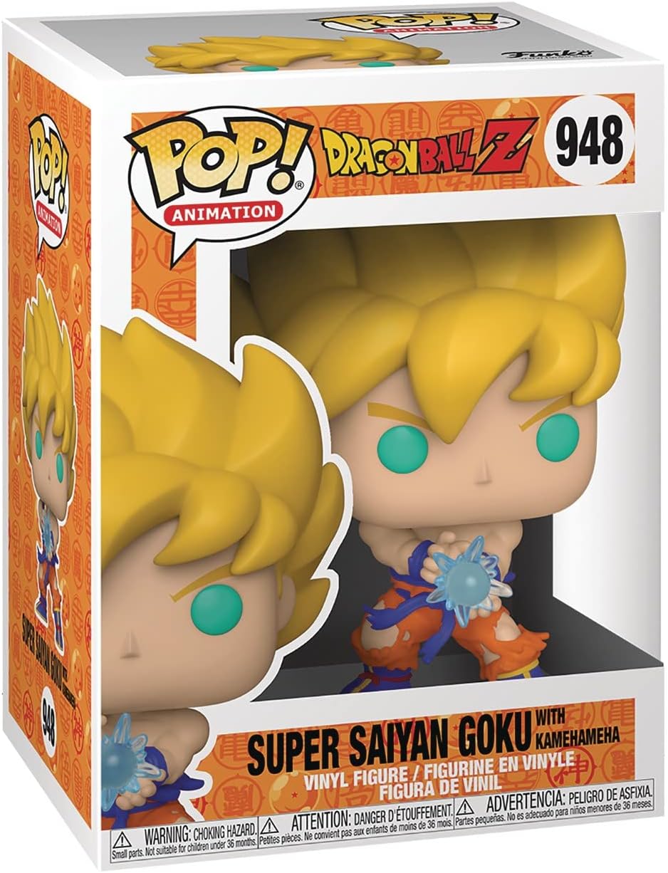 Funko Pop - Dragon Ball Z Super Sayian Goku Kamehameha #948 - Geeked Out Goods