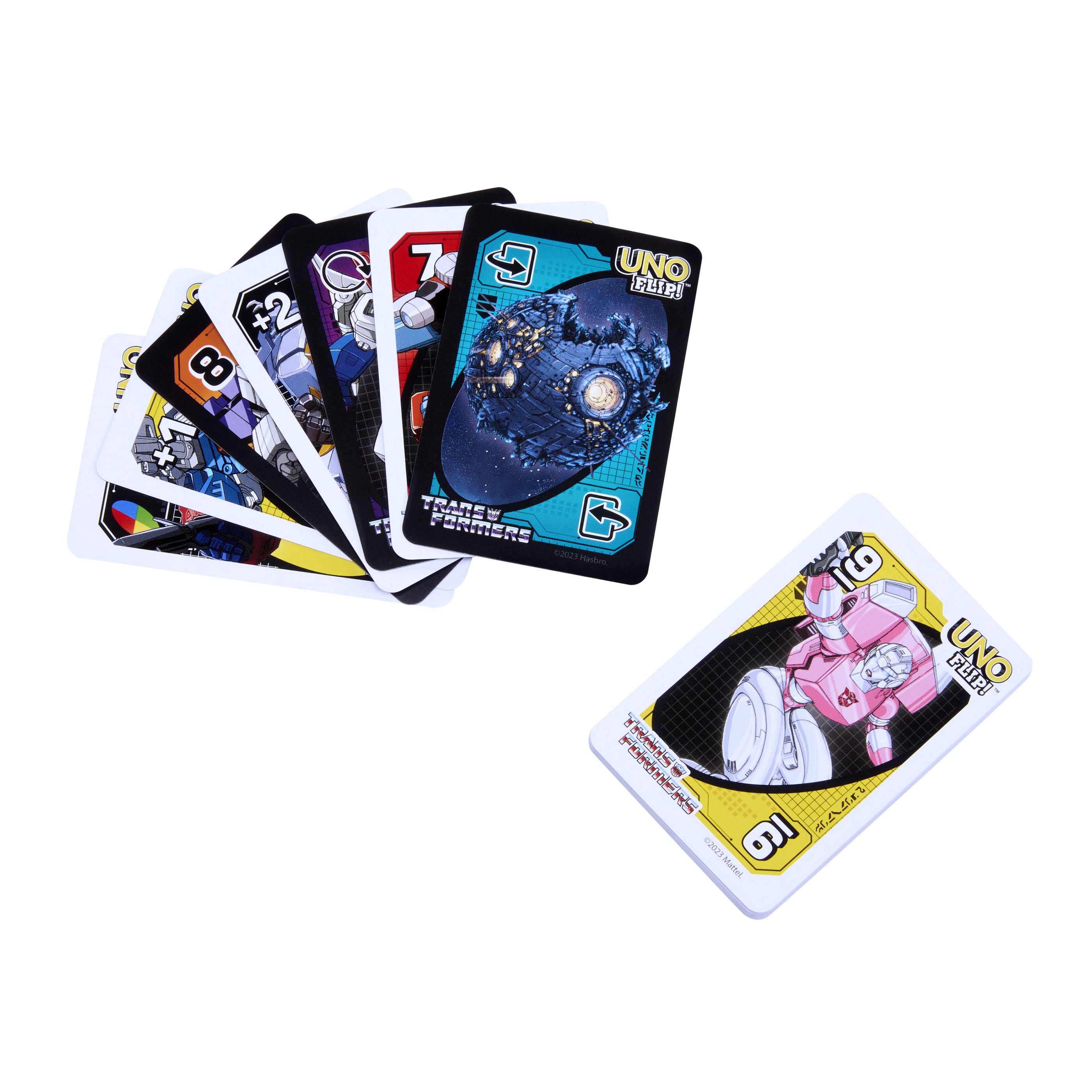 UNO FLIP TRANSFORMERS CARD GAME