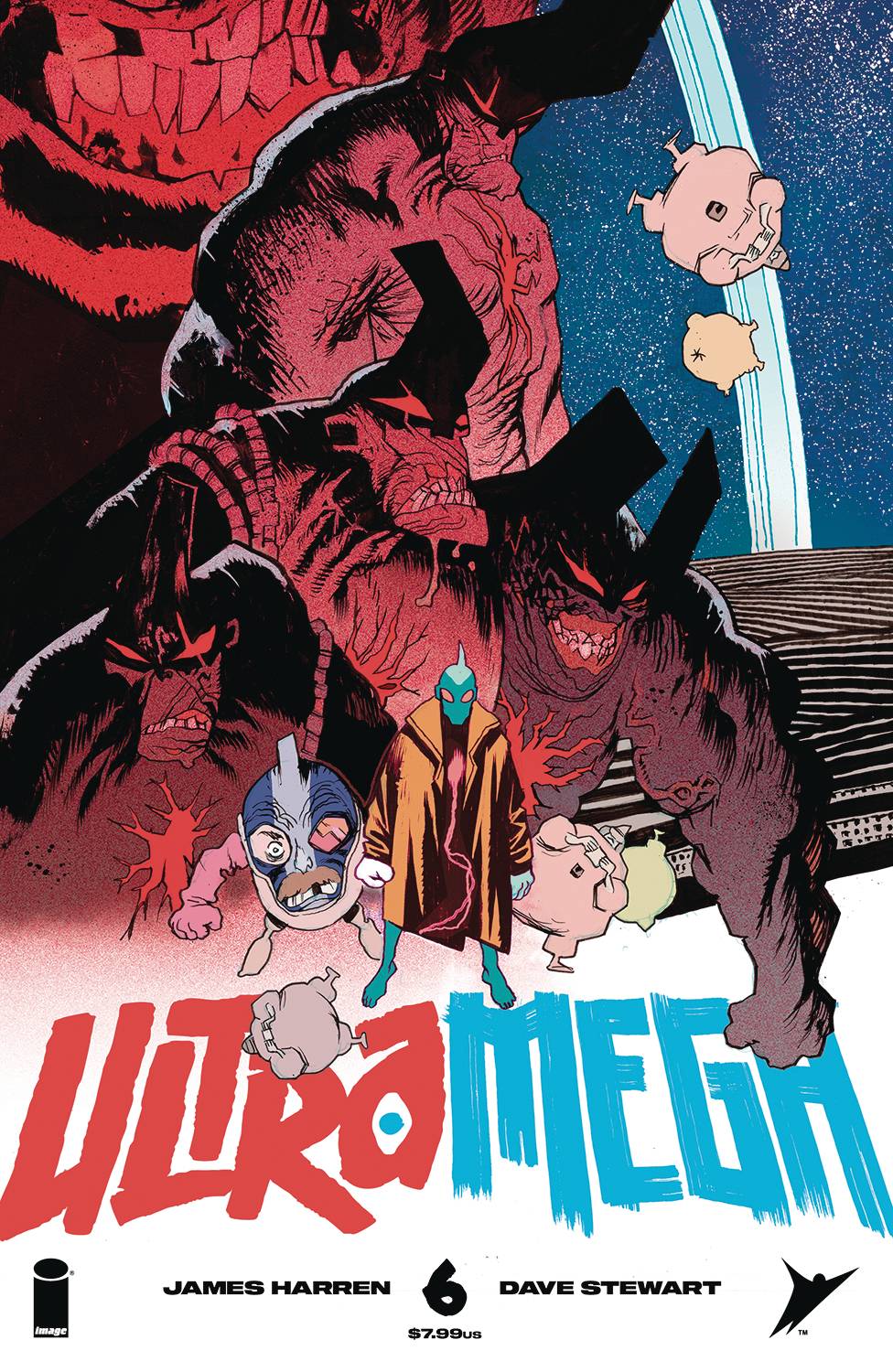 ULTRAMEGA BY JAMES HARREN #6 CVR A HARREN & STEWART