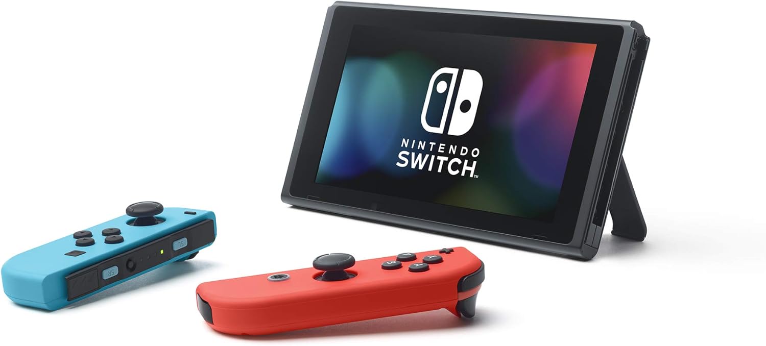 Nintendo Switch™ with Neon Blue and Neon Red Joy‑Con™ - Nintendo Switch Neon Edition