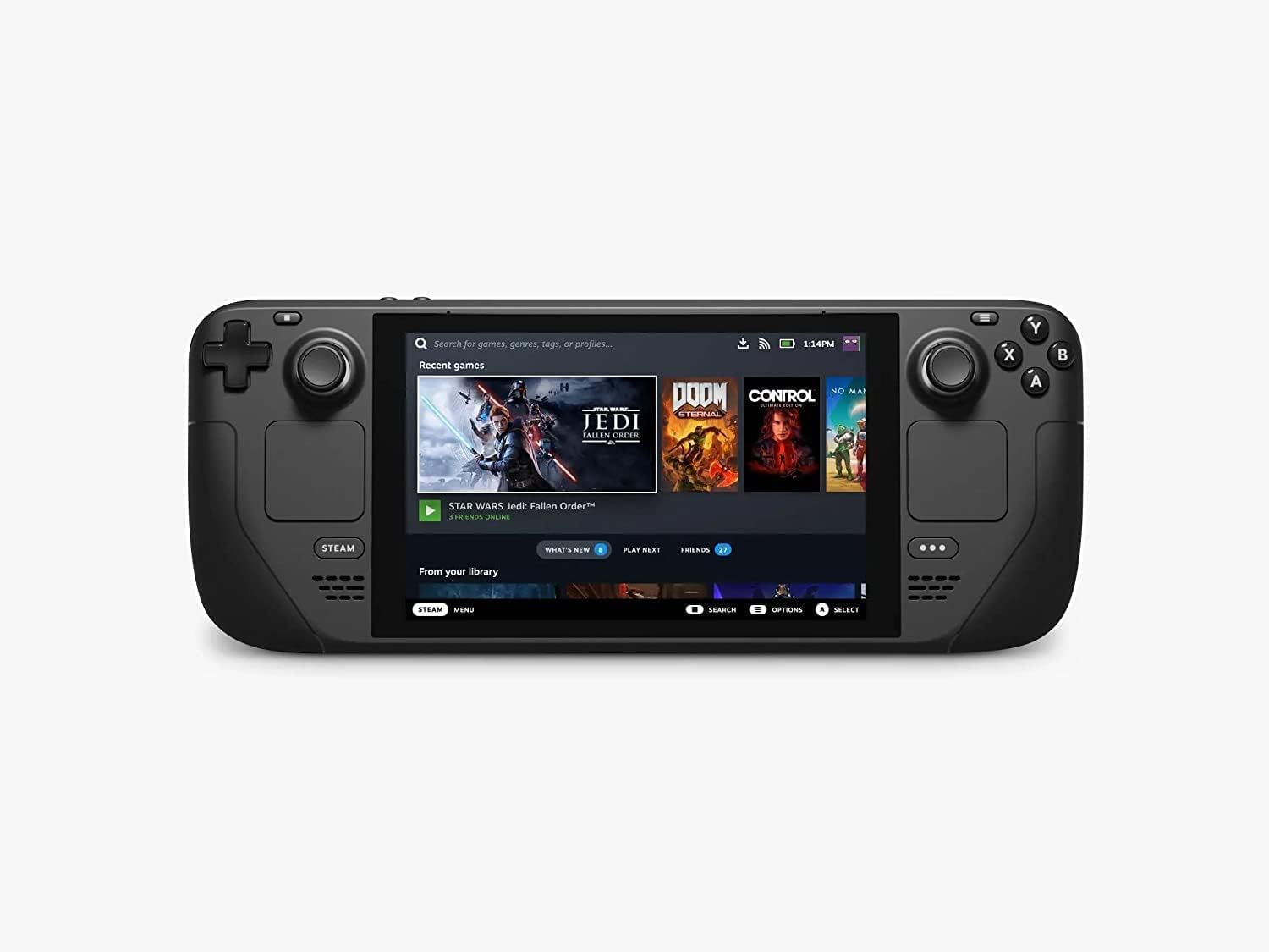 Valve Steam Deck 64GB LCD Handheld Gaming Console - King Gaming 