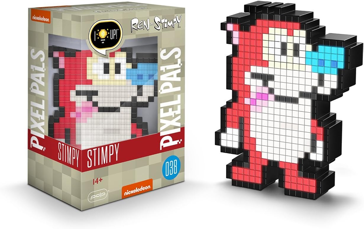 Pixel Pals Ren Collectible Lighted Figure